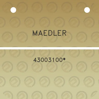 maedler-43003100