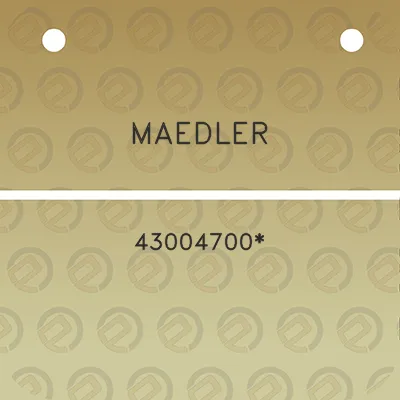 maedler-43004700