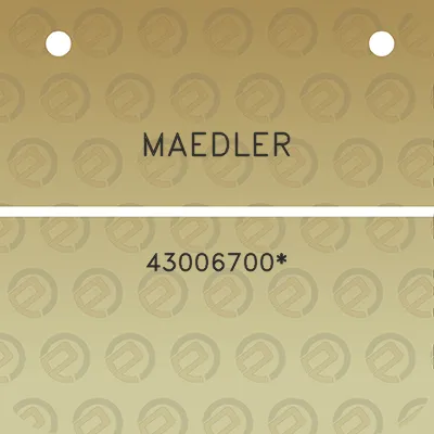 maedler-43006700