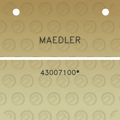 maedler-43007100