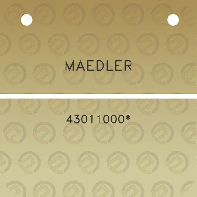 maedler-43011000