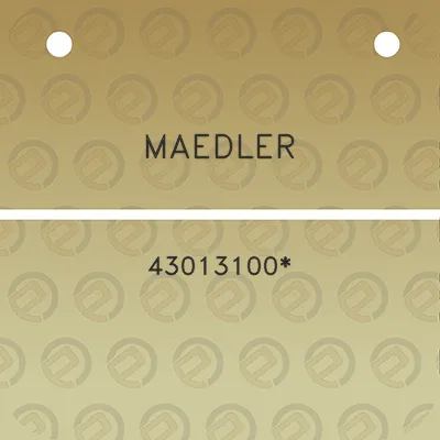 maedler-43013100