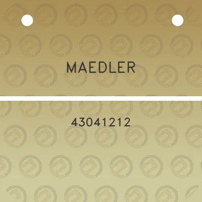 maedler-43041212