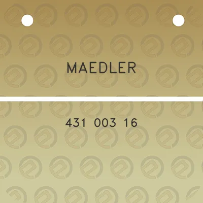 maedler-431-003-16