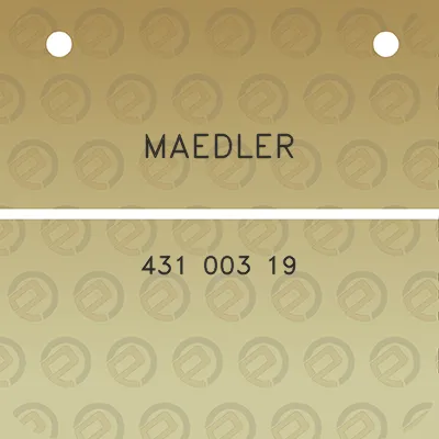 maedler-431-003-19