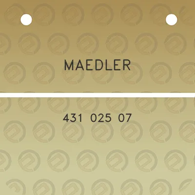 maedler-431-025-07