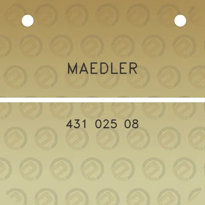 maedler-431-025-08