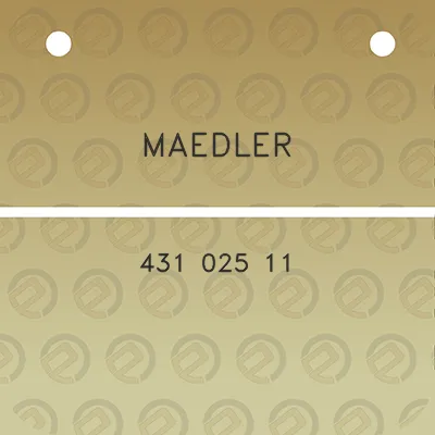 maedler-431-025-11