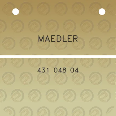 maedler-431-048-04