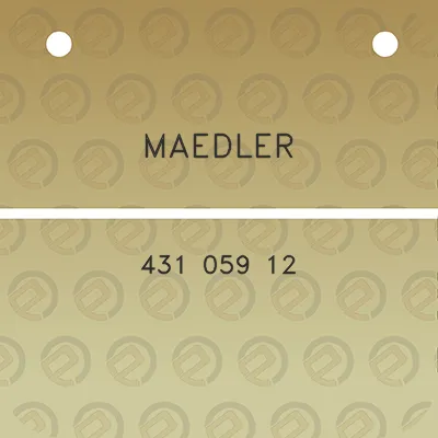 maedler-431-059-12