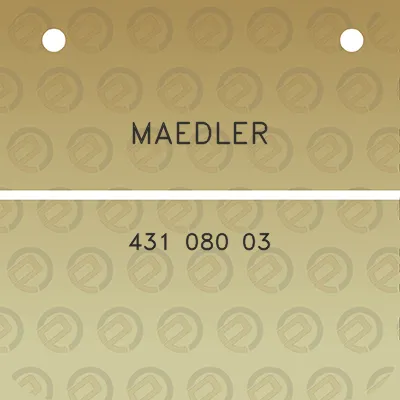 maedler-431-080-03