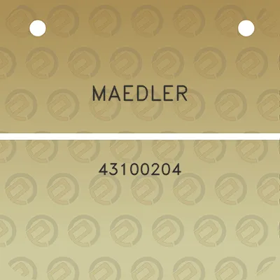 maedler-43100204