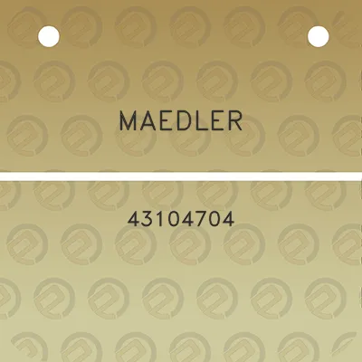 maedler-43104704