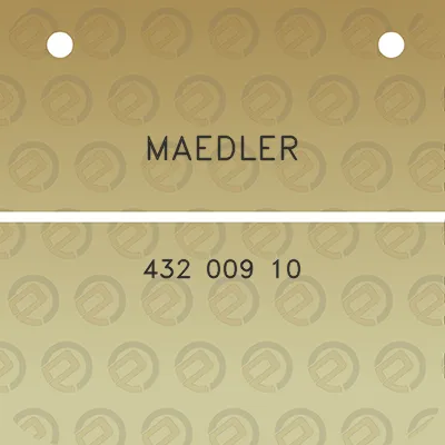 maedler-432-009-10