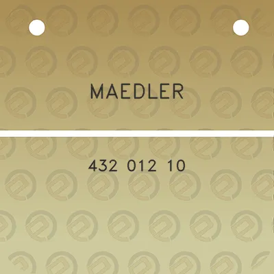 maedler-432-012-10