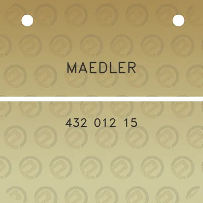 maedler-432-012-15