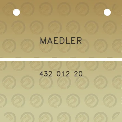 maedler-432-012-20