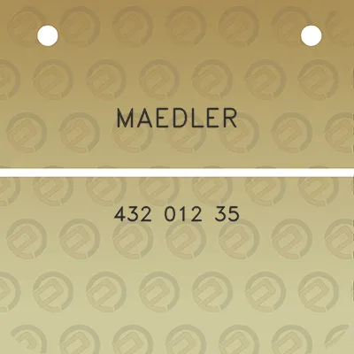 maedler-432-012-35