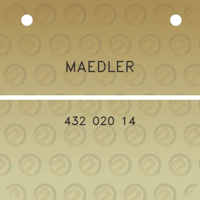 maedler-432-020-14