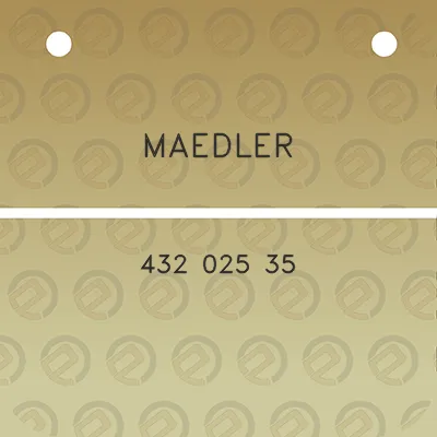 maedler-432-025-35