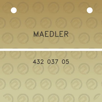 maedler-432-037-05