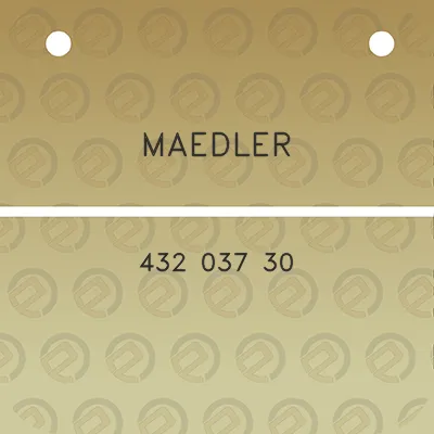 maedler-432-037-30