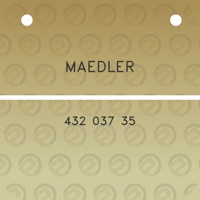 maedler-432-037-35