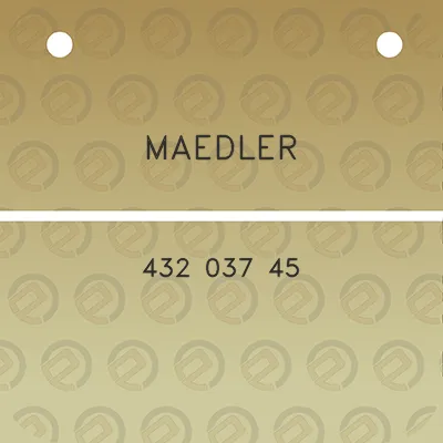 maedler-432-037-45