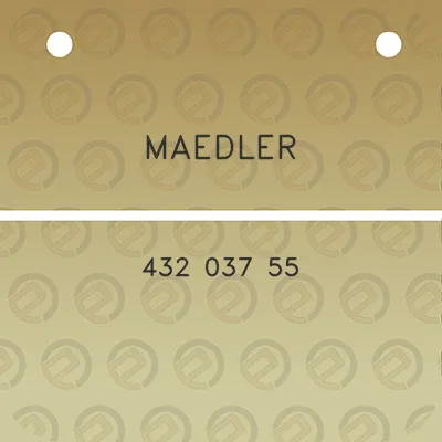 maedler-432-037-55