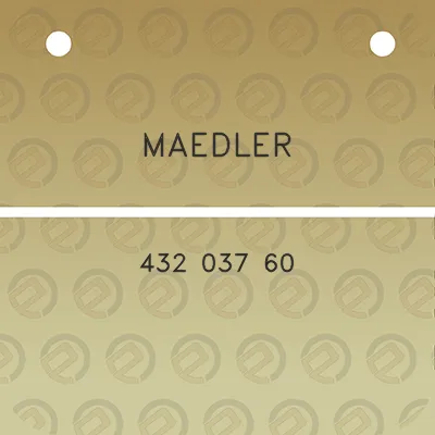 maedler-432-037-60