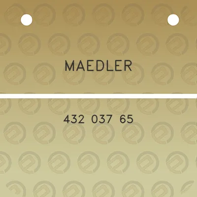 maedler-432-037-65