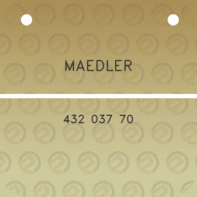 maedler-432-037-70