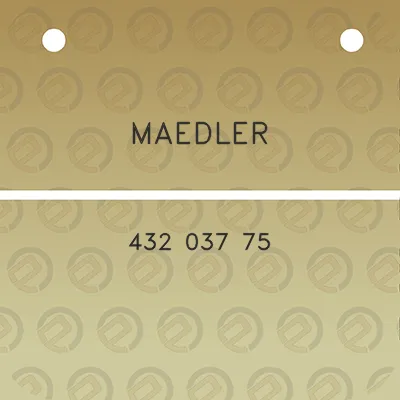 maedler-432-037-75