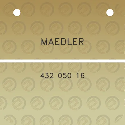 maedler-432-050-16