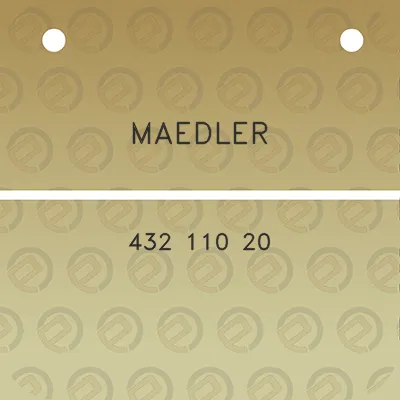 maedler-432-110-20