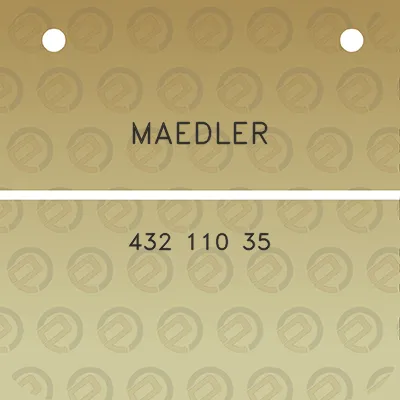 maedler-432-110-35