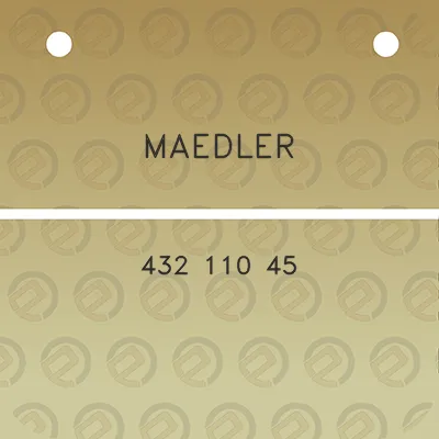 maedler-432-110-45