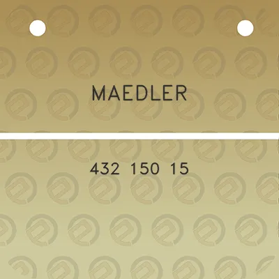 maedler-432-150-15