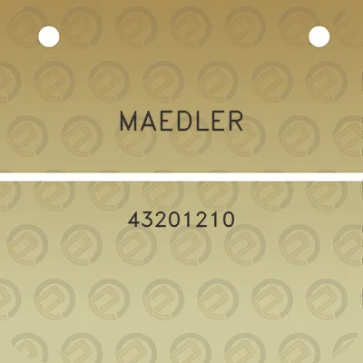 maedler-43201210