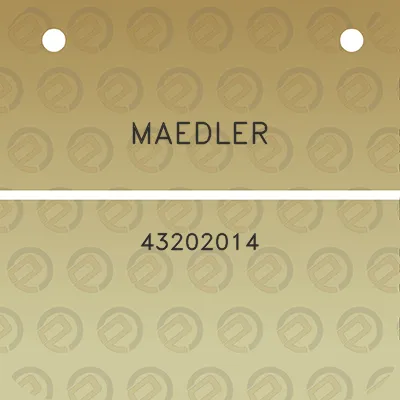 maedler-43202014