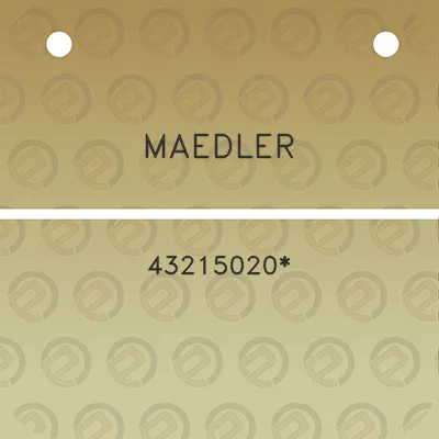 maedler-43215020