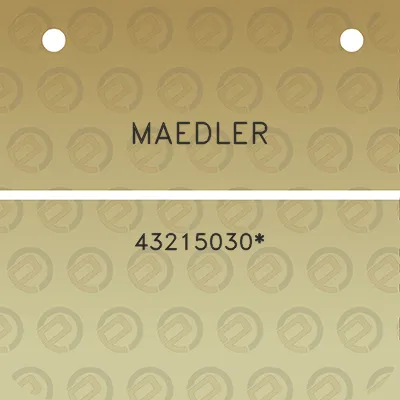 maedler-43215030