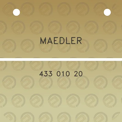 maedler-433-010-20