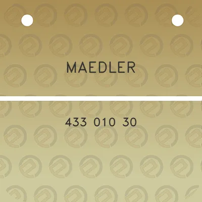 maedler-433-010-30