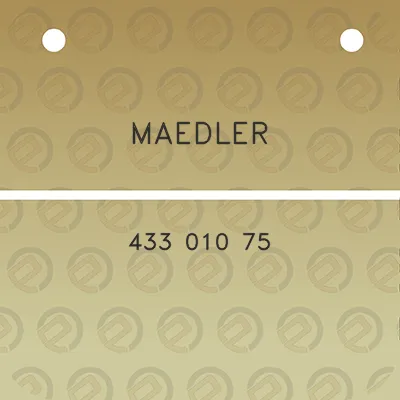 maedler-433-010-75