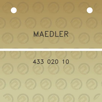 maedler-433-020-10