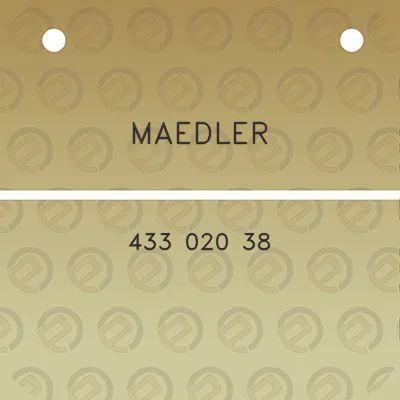 maedler-433-020-38