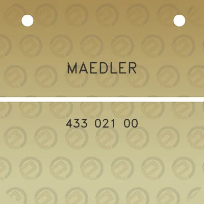 maedler-433-021-00