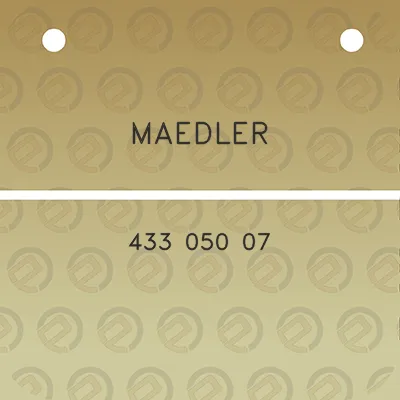 maedler-433-050-07