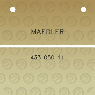 maedler-433-050-11